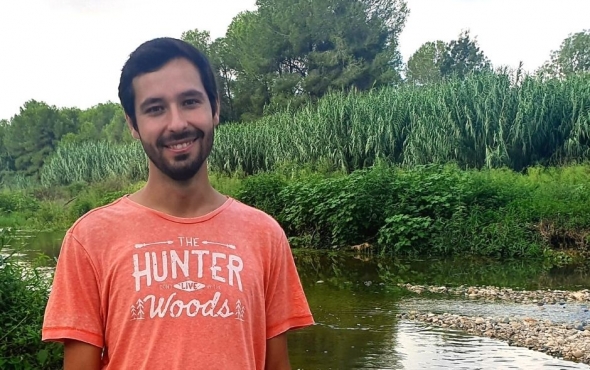 Àlex Benitez de l' Associació Aurora